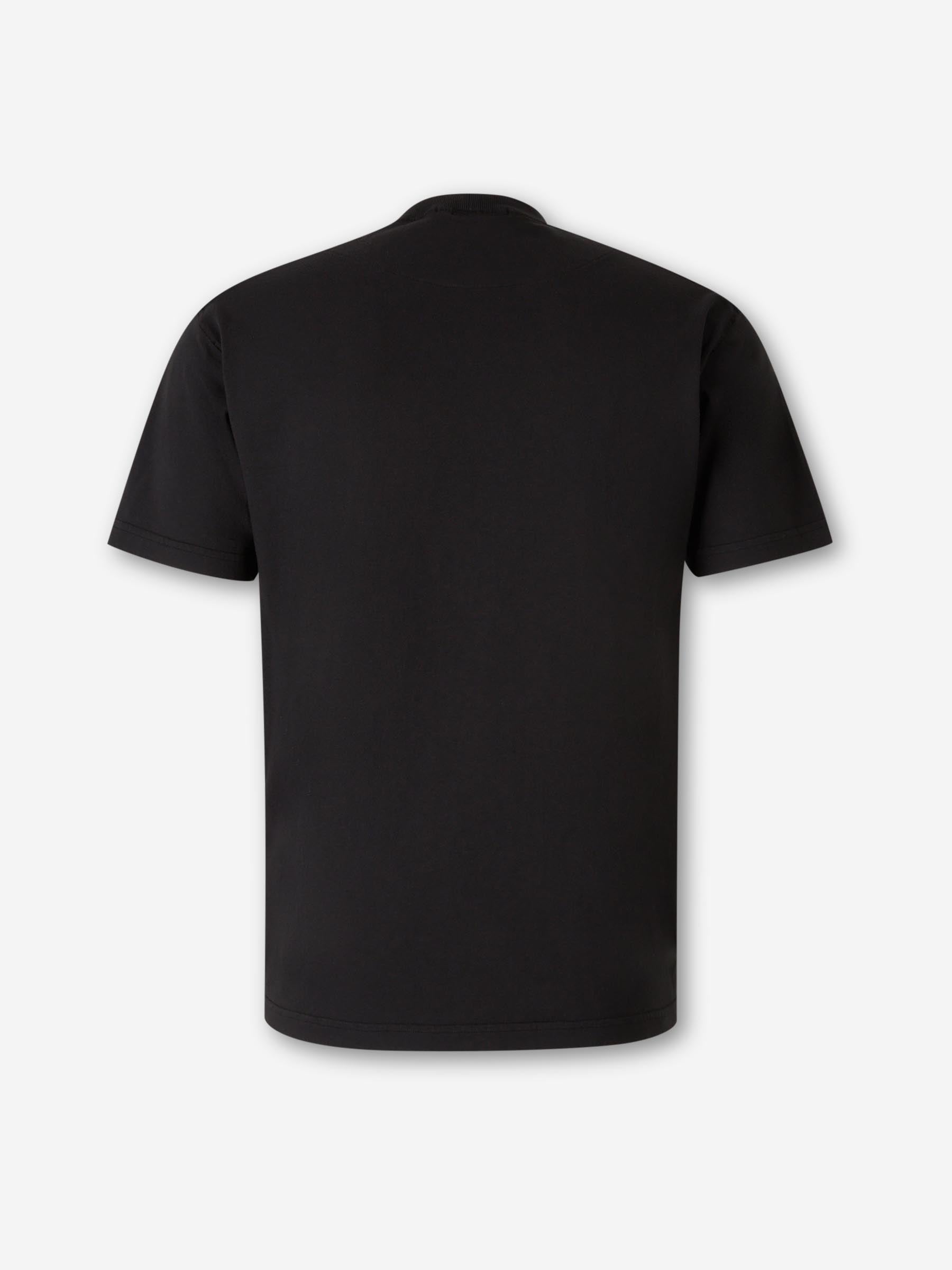 Outlet online Stone Island Hombre Camiseta Cuello Redondo color Negro sku 553-004606 02 - Foto 2