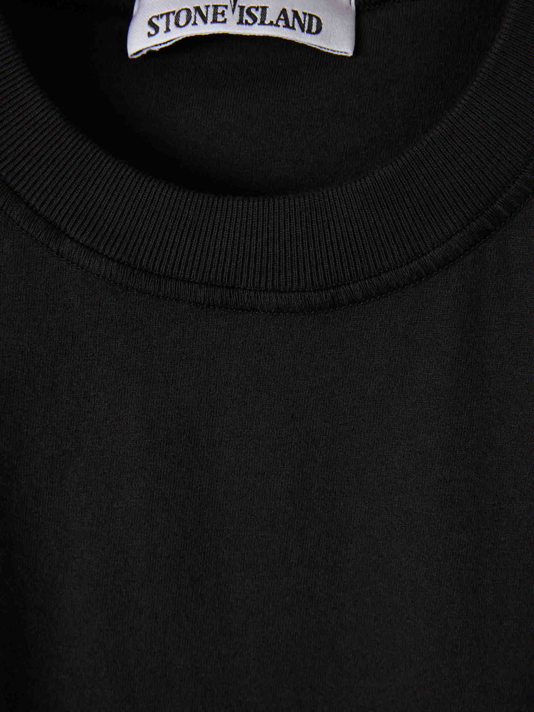 Outlet online Stone Island Hombre Camiseta Cuello Redondo color Negro sku 553-004606 02 - Foto 3
