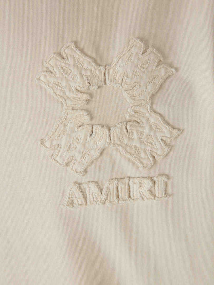 Outlet online Amiri Hombre Camiseta Cuello Redondo color Crema sku 553-004610 01 - Foto 4