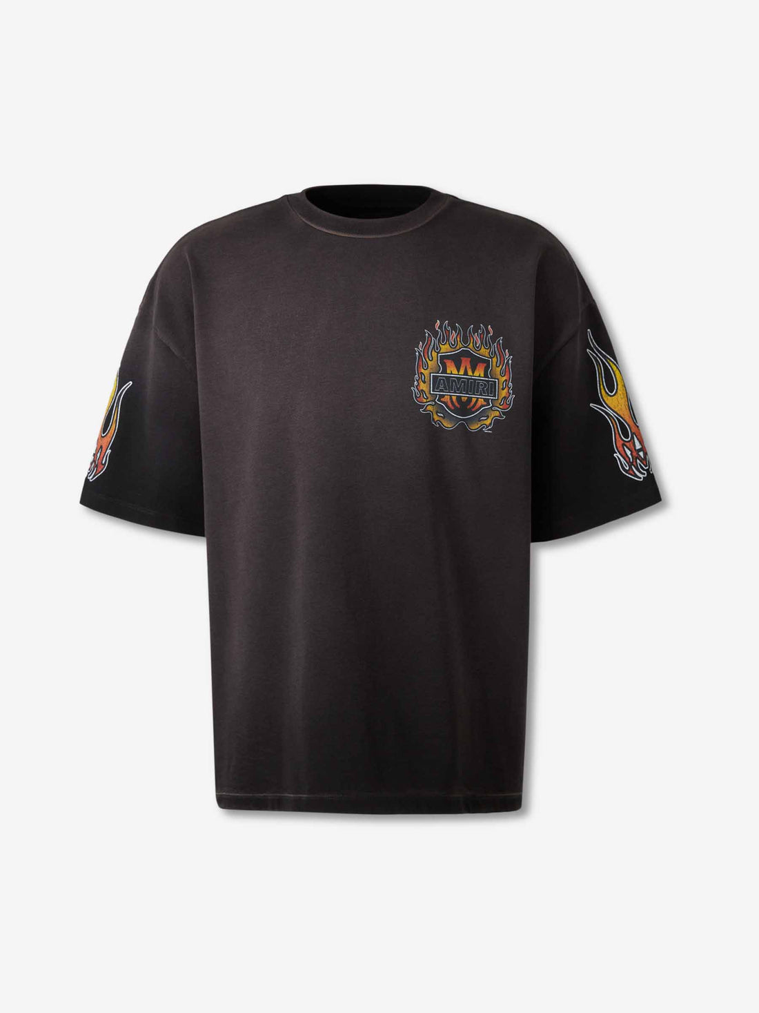 Outlet online Amiri Hombre Camiseta Cuello Redondo color Negro sku 553-004617 01 - Foto 1