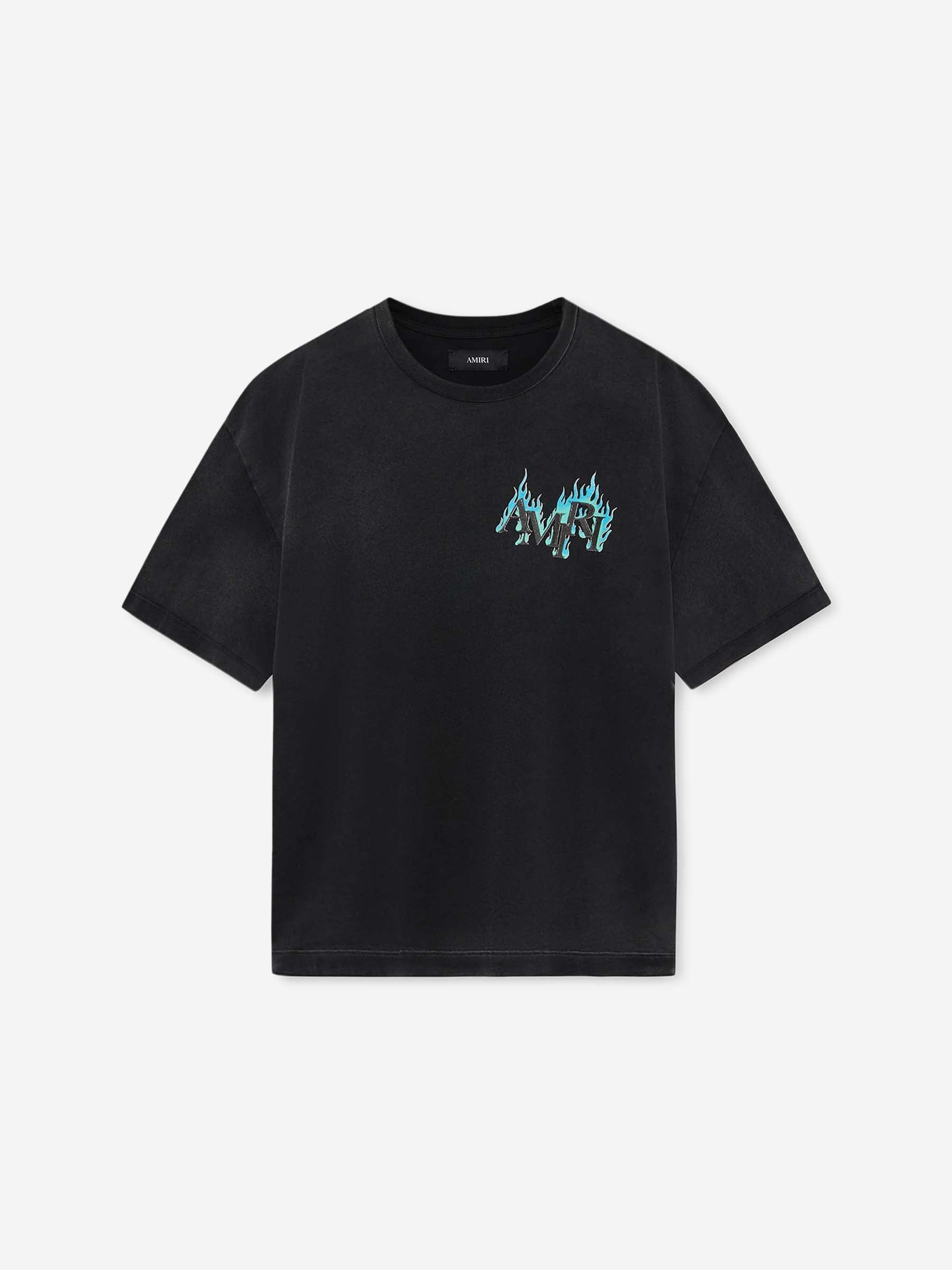 Outlet online Amiri Hombre Camiseta de algodón color Negro sku 553-004618 01 - Foto 1