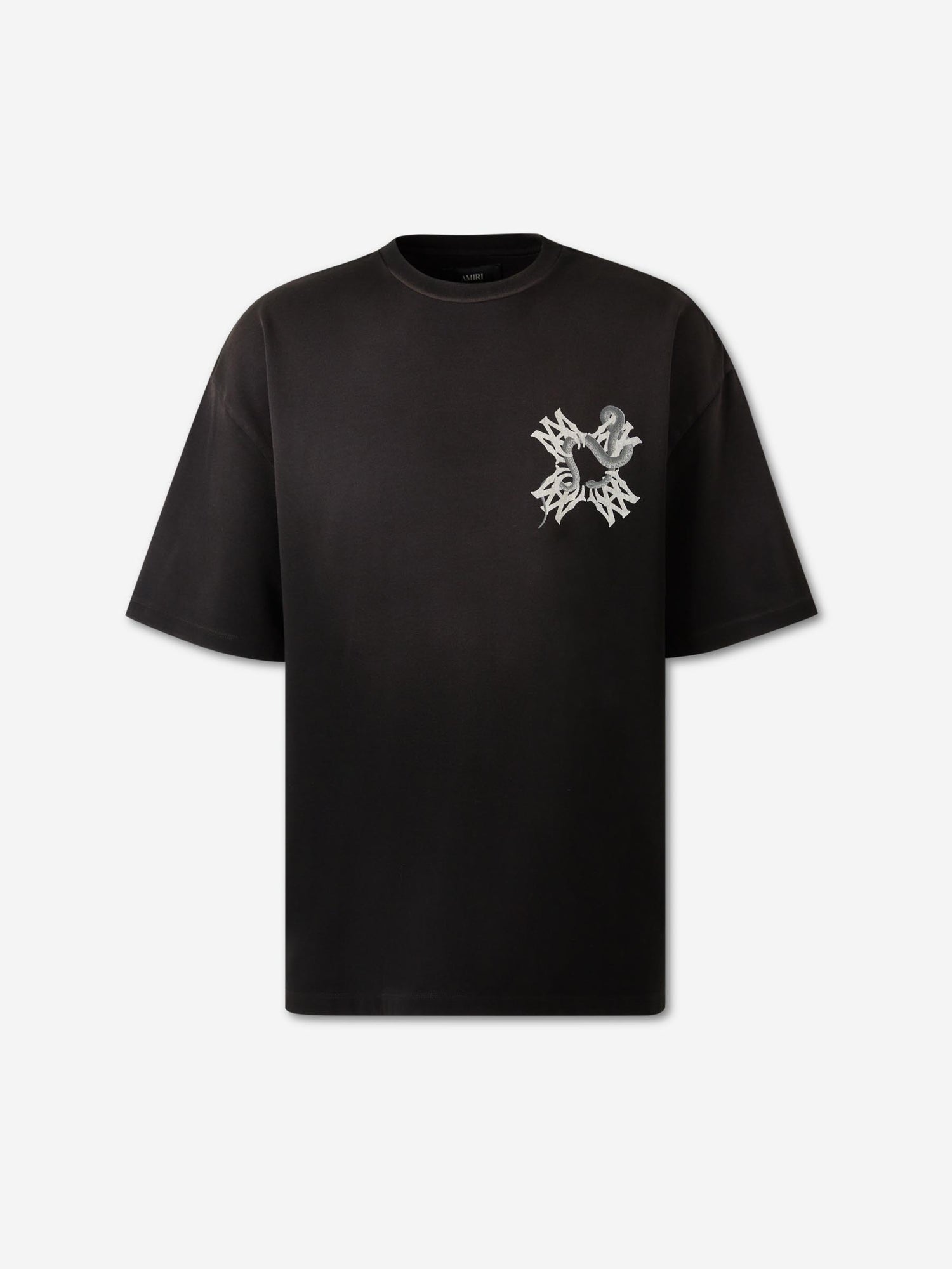 Outlet online Amiri Hombre Camiseta Cuello Redondo color Negro sku 553-004626 01 - Foto 1