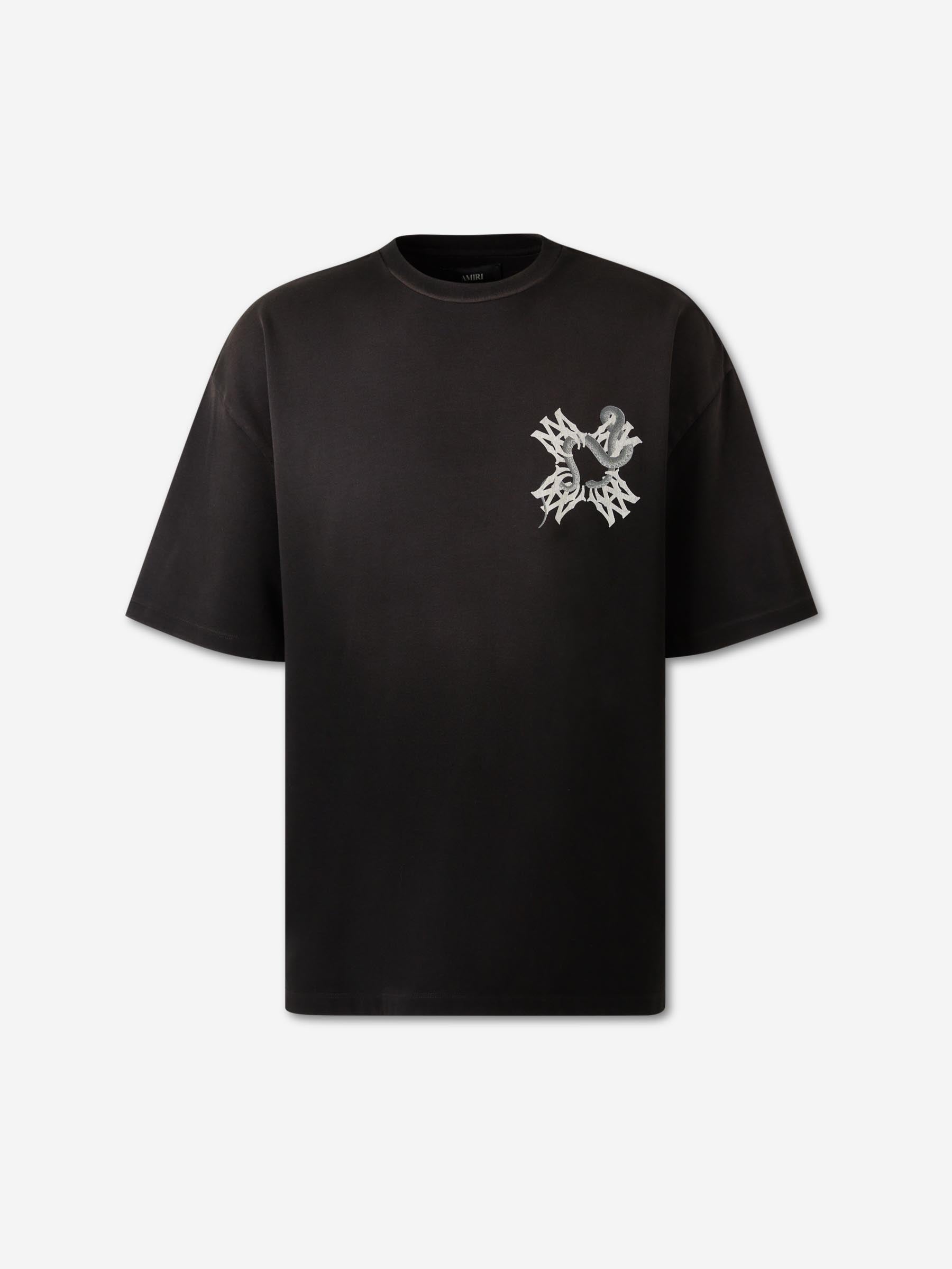 Outlet online Amiri Hombre Camiseta Cuello Redondo color Negro sku 553-004626 01 - Foto 1