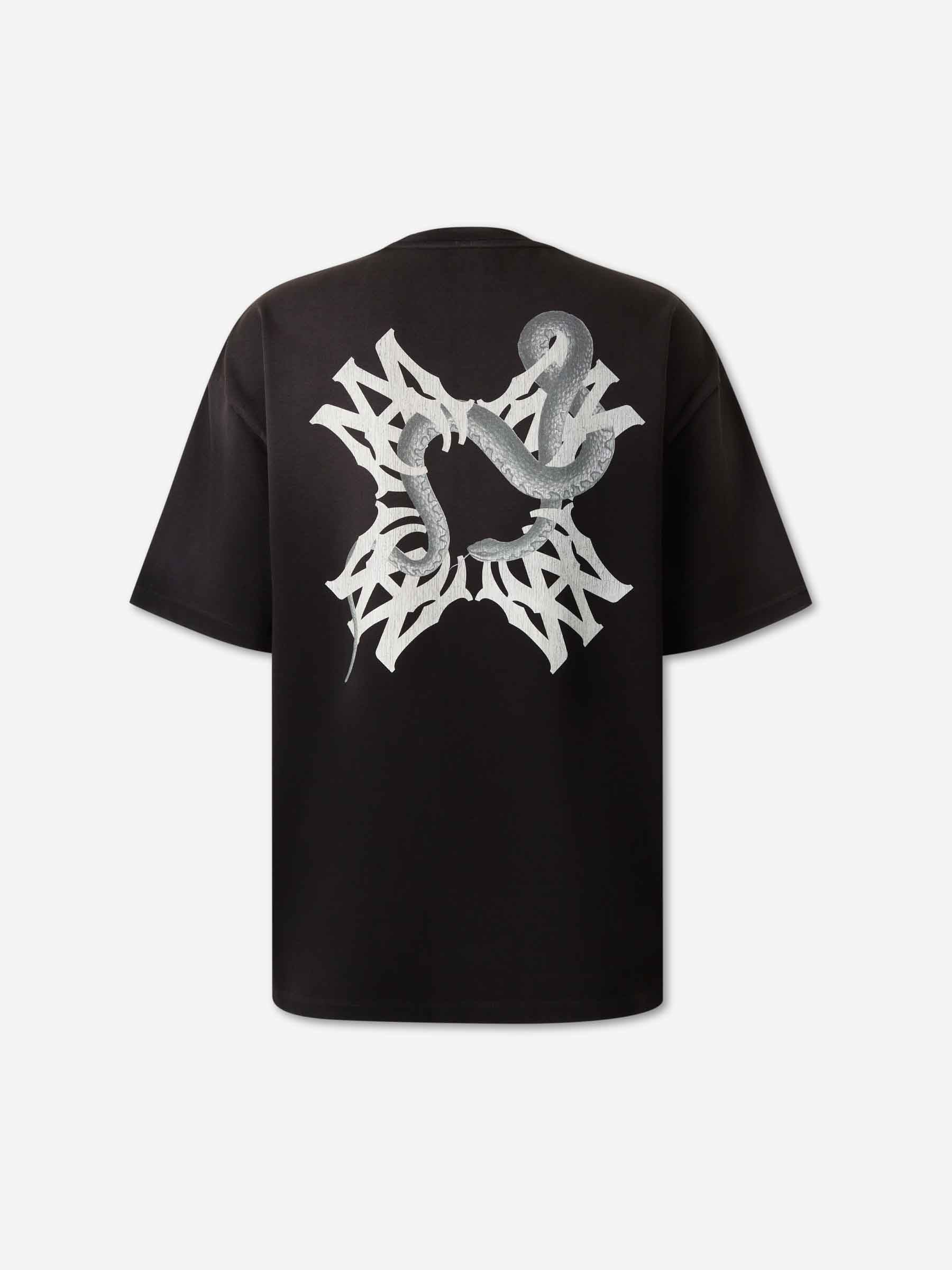 Outlet online Amiri Hombre Camiseta Cuello Redondo color Negro sku 553-004626 01 - Foto 2