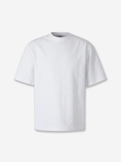 Outlet online Casablanca Hombre Camiseta Cuello Redondo color Blanco sku 553-004651 02 - Foto 1