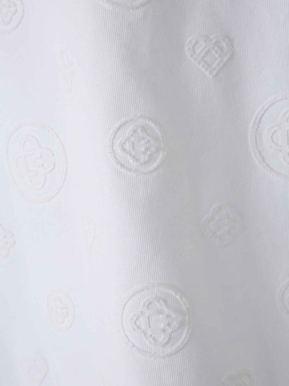 Outlet online Casablanca Hombre Camiseta Cuello Redondo color Blanco sku 553-004651 02 - Foto 4