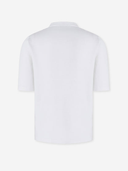 Lardini Hombre Barcelona Camiseta Cuello Redondo color Blanco sku 553-004715 01 - Foto 2