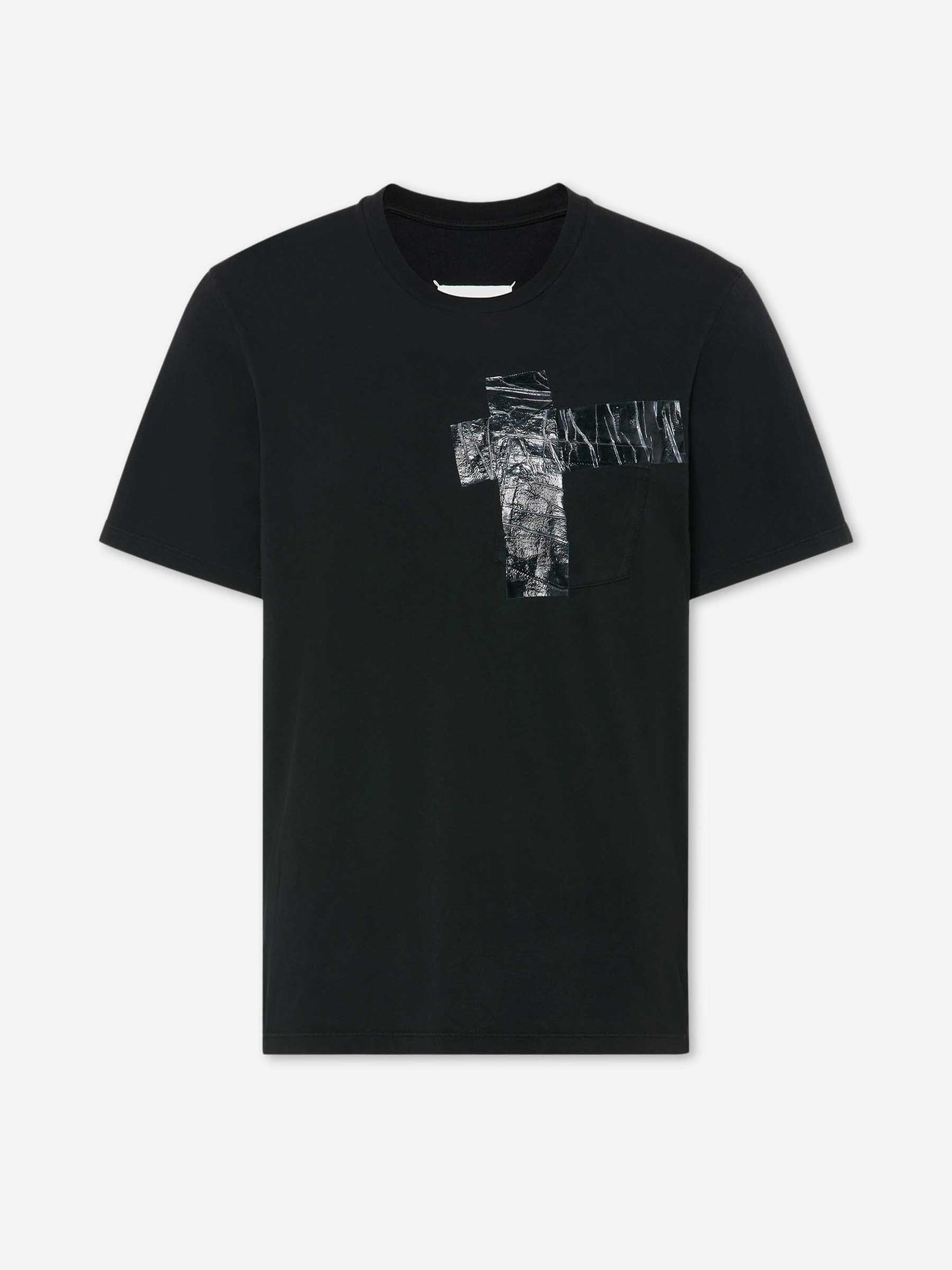 Outlet online Maison Margiela Hombre Camiseta Cuello Redondo color Negro sku 553-004716 01 - Foto 1
