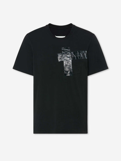 Outlet online Maison Margiela Hombre Camiseta Cuello Redondo color Negro sku 553-004716 01 - Foto 1