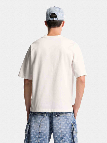 Dsquared2 Hombre Barcelona Camiseta Gráfica Algodón color Blanco sku 553-004738 01 - Foto 4