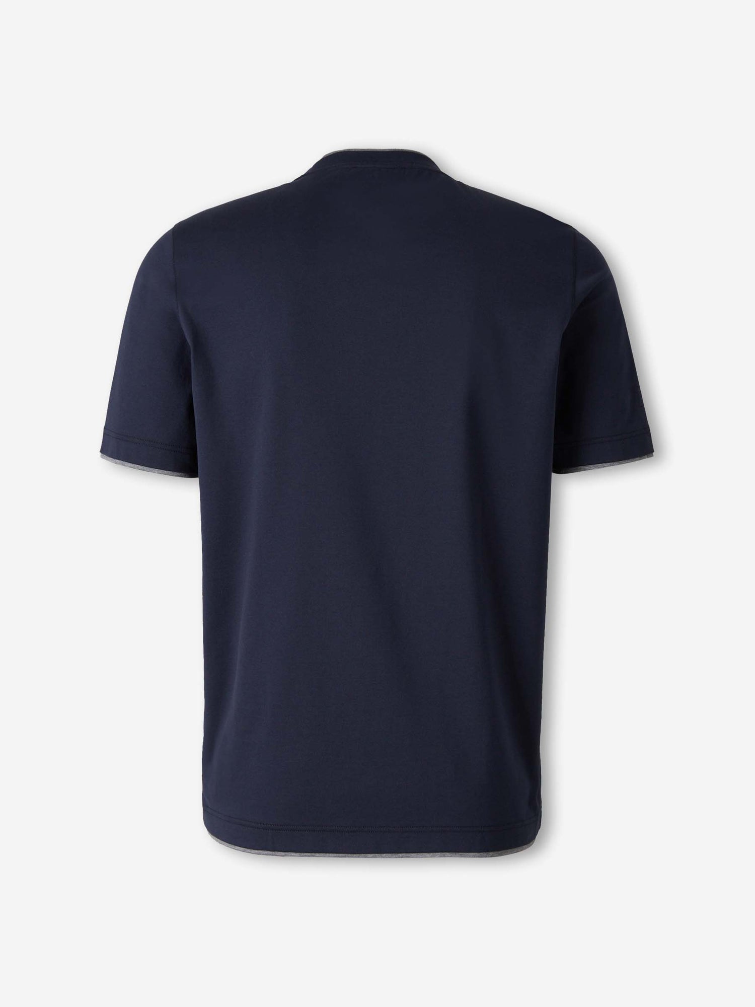 Santa Eulalia  Barcelona Camiseta Ribete Contraste color Azul Marino sku 553-004745 02 - Foto 2