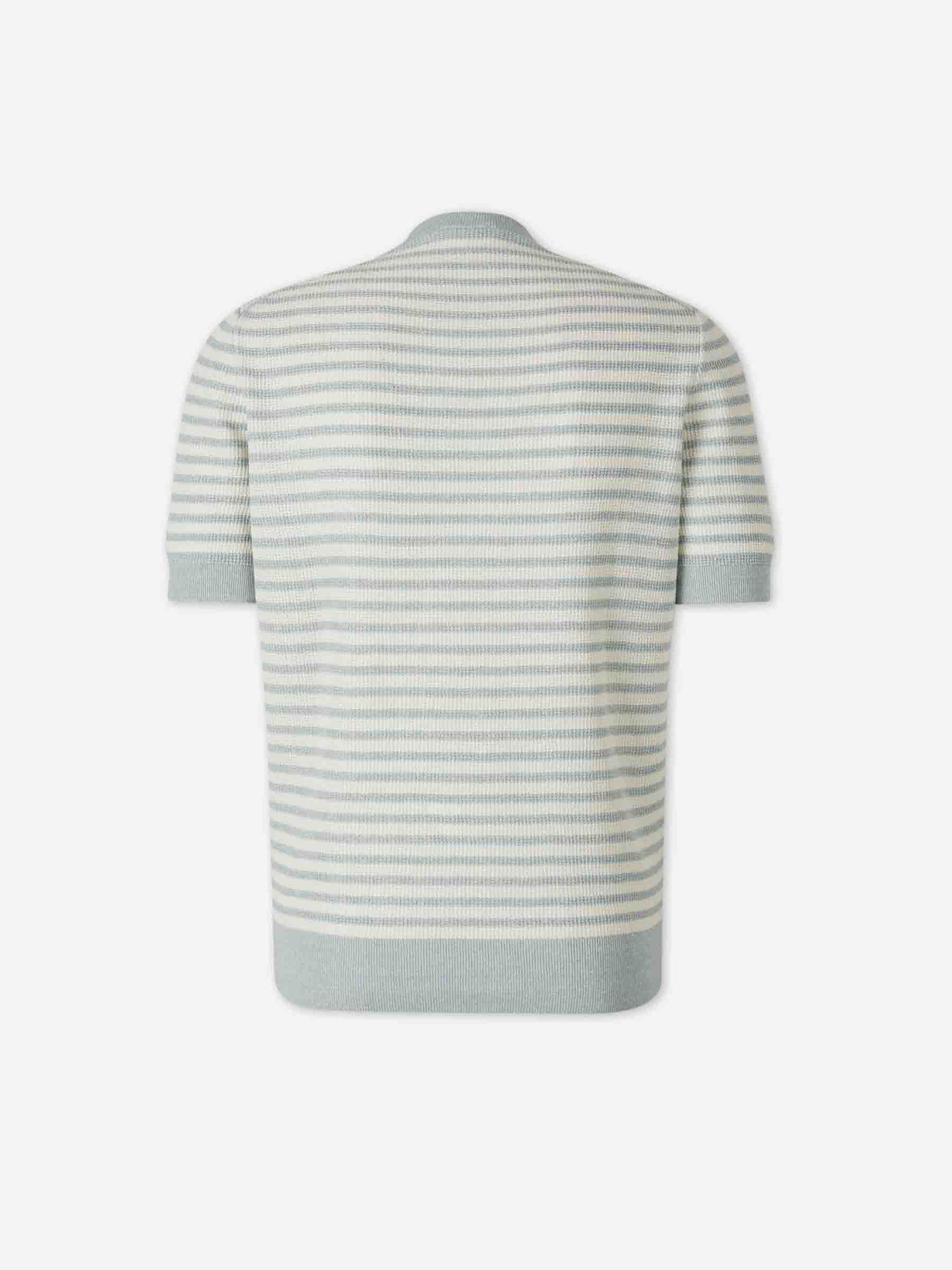 Outlet online Santa Eulalia Hombre Camiseta Cuello Redondo color Verde Menta sku 553-004746 00 - Foto 2