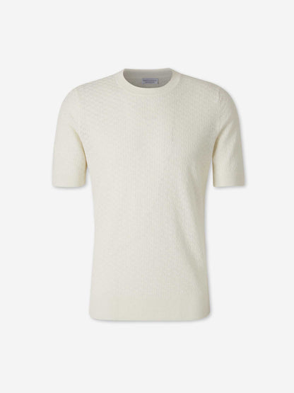 Outlet online Santa Eulalia Hombre Camiseta Cuello Redondo color Blanco sku 553-004747 01 - Foto 1