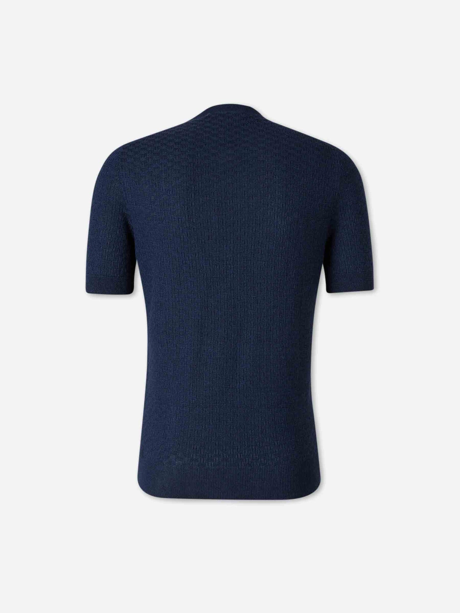 Outlet online Santa Eulalia Hombre Camiseta Cuello Redondo color Azul Marino sku 553-004747 02 - Foto 2