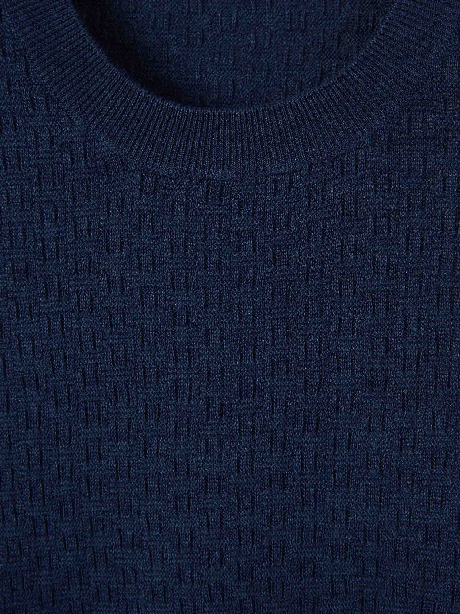 Outlet online Santa Eulalia Hombre Camiseta Cuello Redondo color Azul Marino sku 553-004747 02 - Foto 3