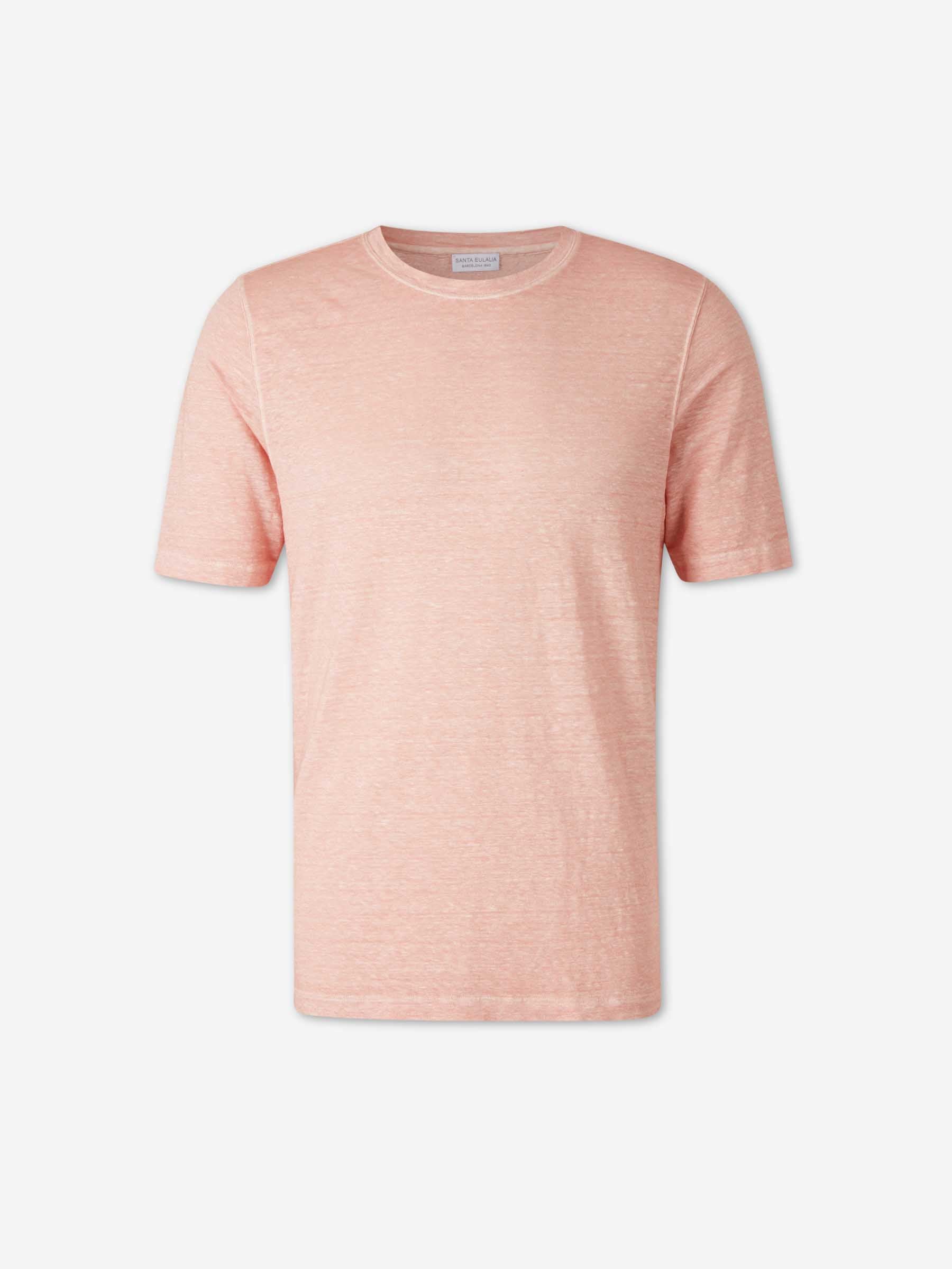 Santa Eulalia Hombre Barcelona Camiseta cuello redondo color Rosa sku 553-004748 01 - Foto 1