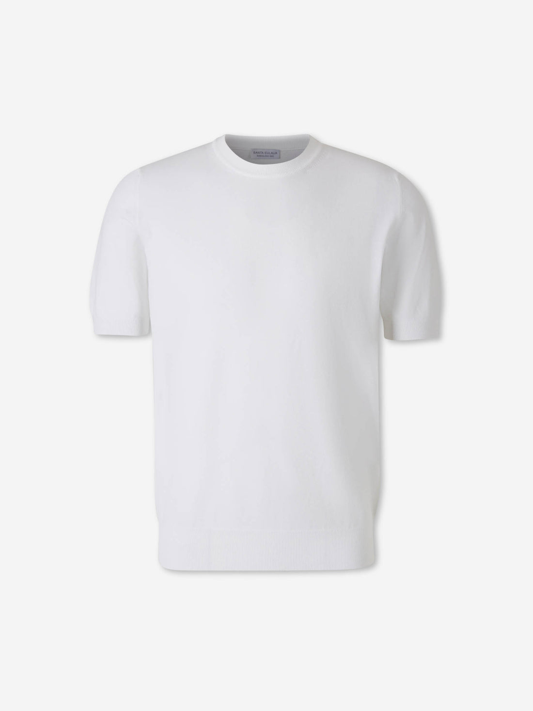 Outlet online Santa Eulalia Hombre Camiseta Cuello Redondo color Blanco sku 553-004749 01 - Foto 1