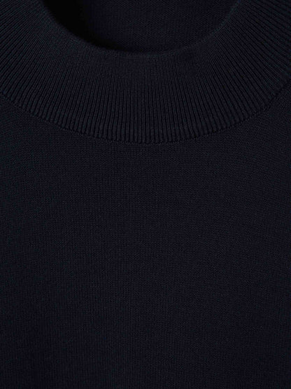 Zanone Hombre Barcelona Camiseta Cuello Redondo color Azul Marino sku 553-004761 03 - Foto 3