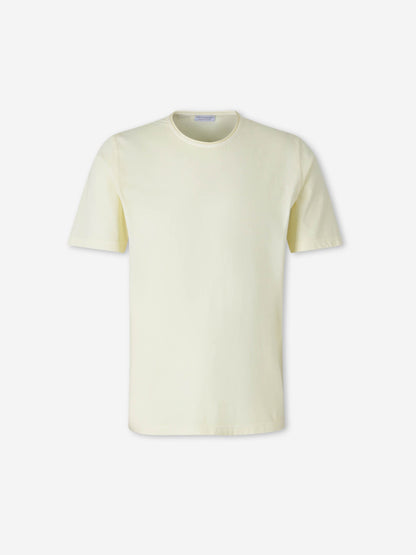 Santa Eulalia Hombre Barcelona Camiseta Cuello Redondo color Amarillo Claro sku 553-004762 02 - Foto 1