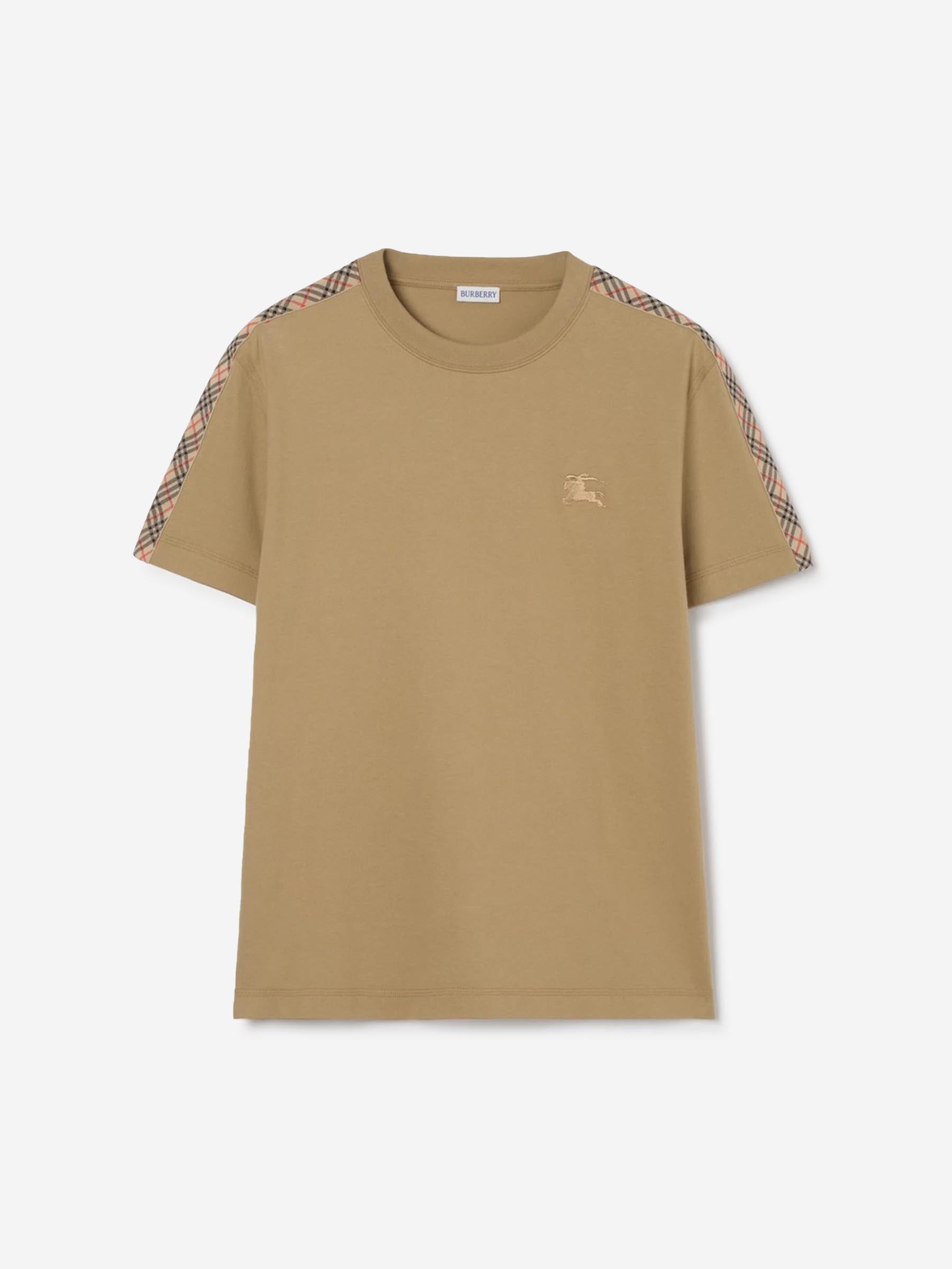 Burberry Hombre Barcelona Camiseta Cuello Redondo color Camel sku 553-004767 01 - Foto 1