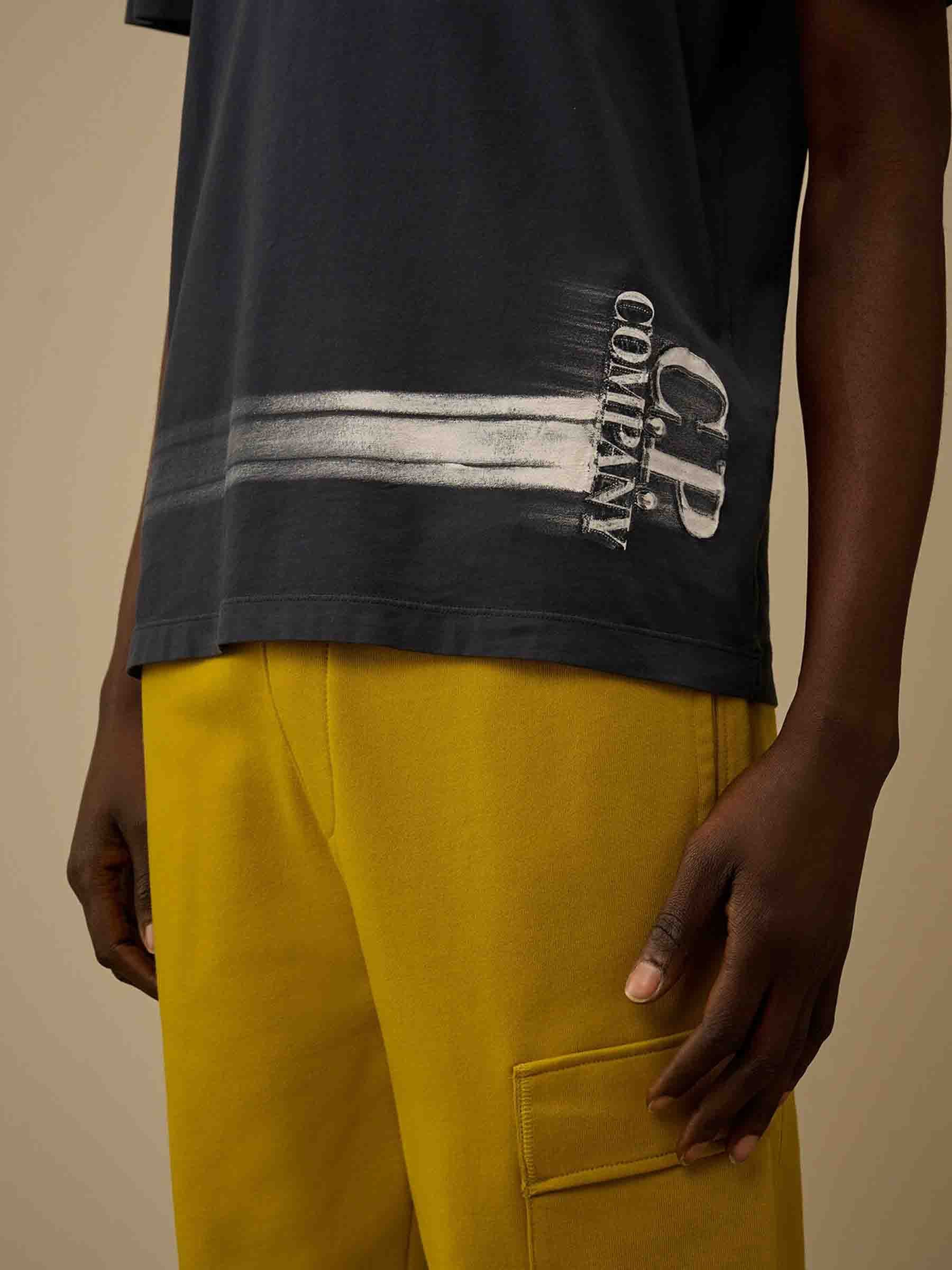 Outlet online C.P. Company Hombre Camiseta Cuello Redondo color Azul Marino sku 553-004772 02 - Foto 4