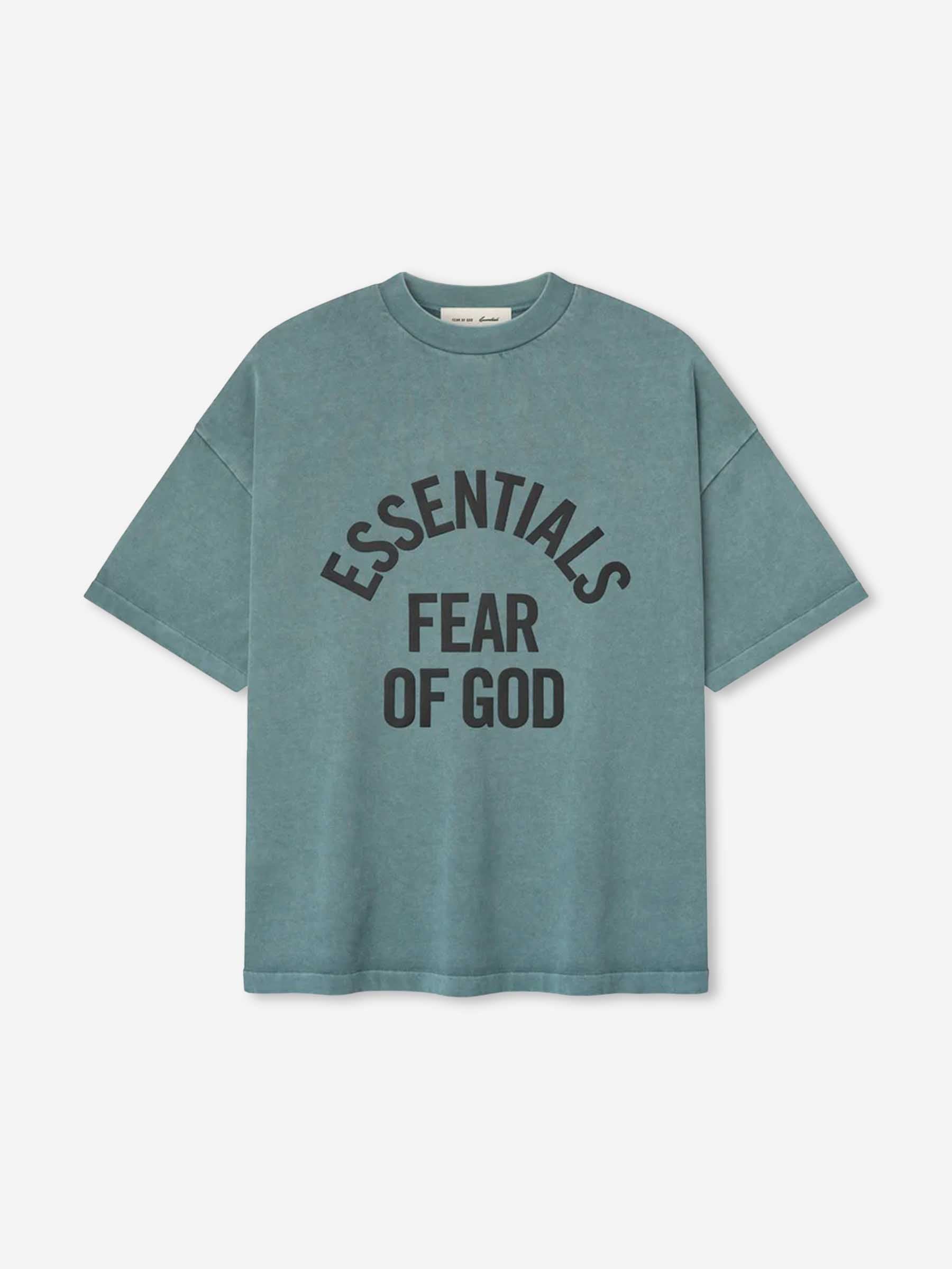 Fear of God Essentials Hombre Barcelona Camiseta Campus 90s color Azul Turquesa sku 553-004785 01 - Foto 1
