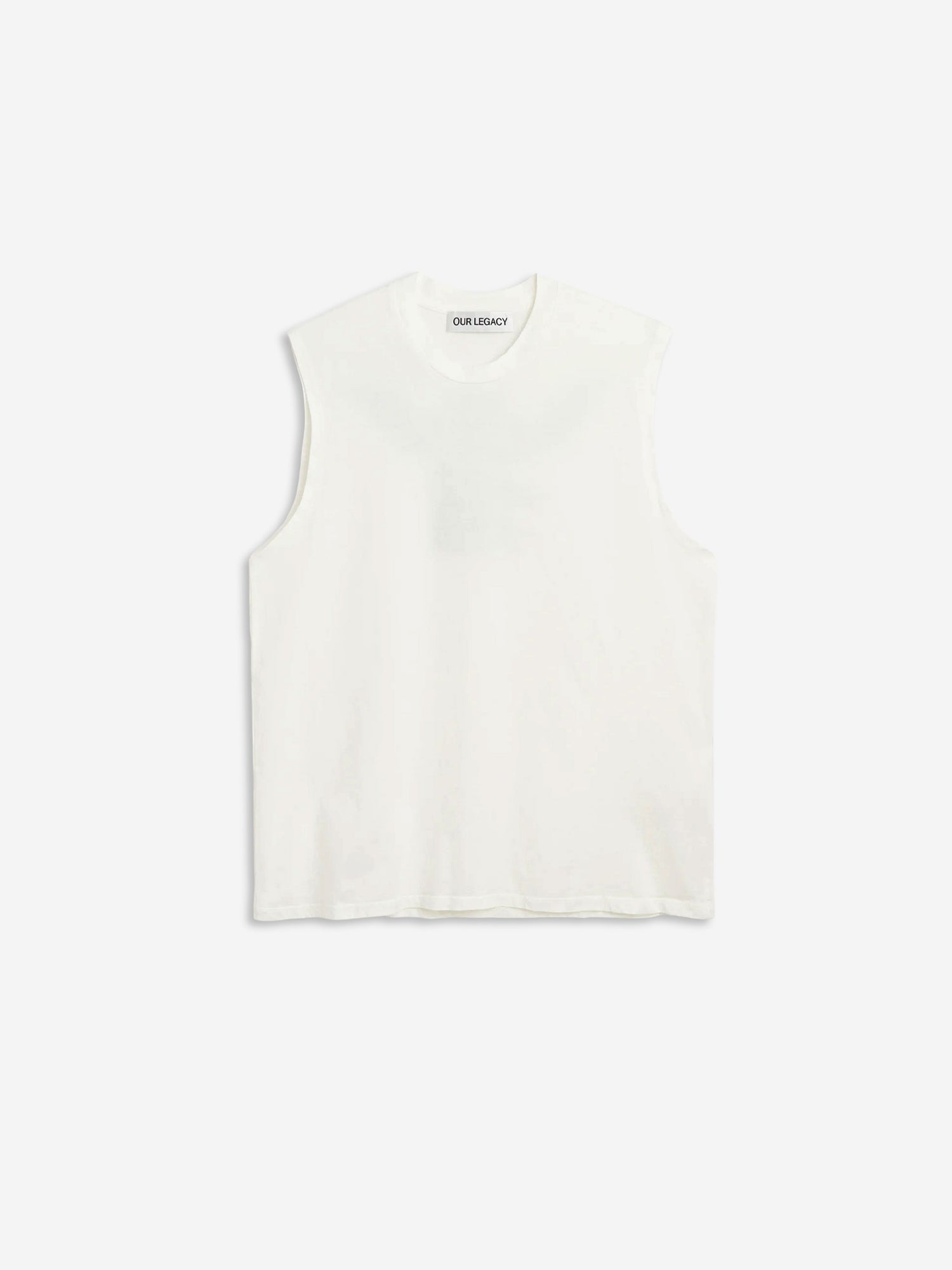 Outlet online Our Legacy Hombre Camiseta Tirantes Breathe color Blanco sku 553-004800 01 - Foto 1