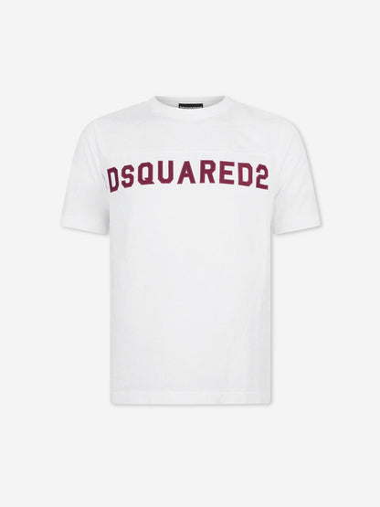 Dsquared2 Hombre Barcelona Camiseta Cuello Redondo color Blanco sku 553-004825 01 - Foto 1