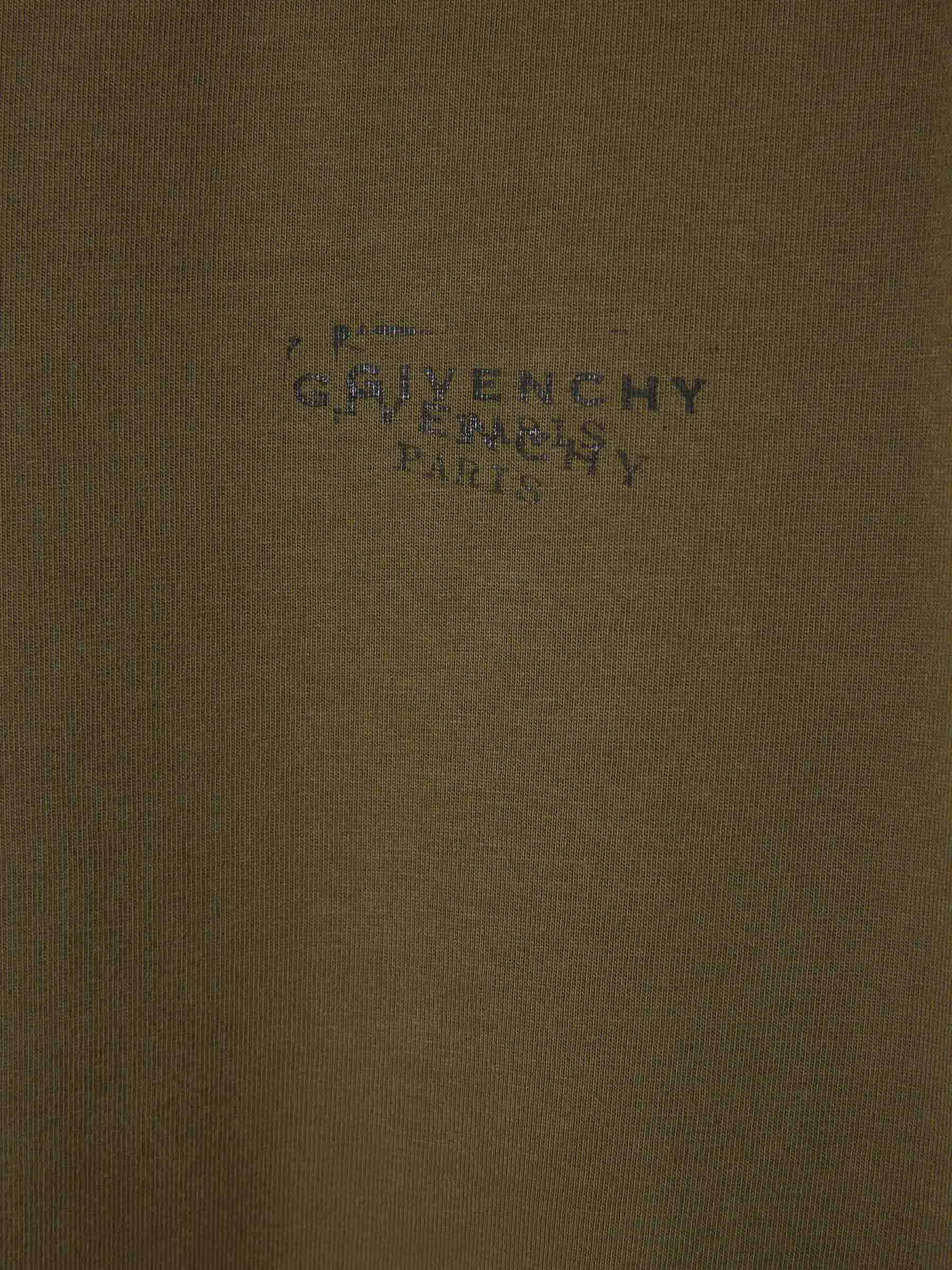 Outlet online Givenchy Hombre Camiseta Stamp color Verde Militar sku 554-000017 01 - Foto 4