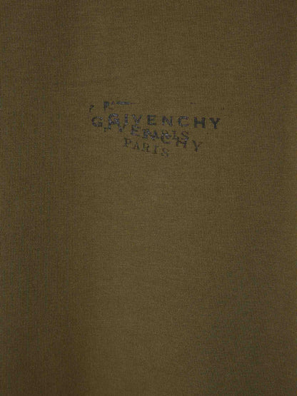 Outlet online Givenchy Hombre Camiseta Stamp color Verde Militar sku 554-000017 01 - Foto 4
