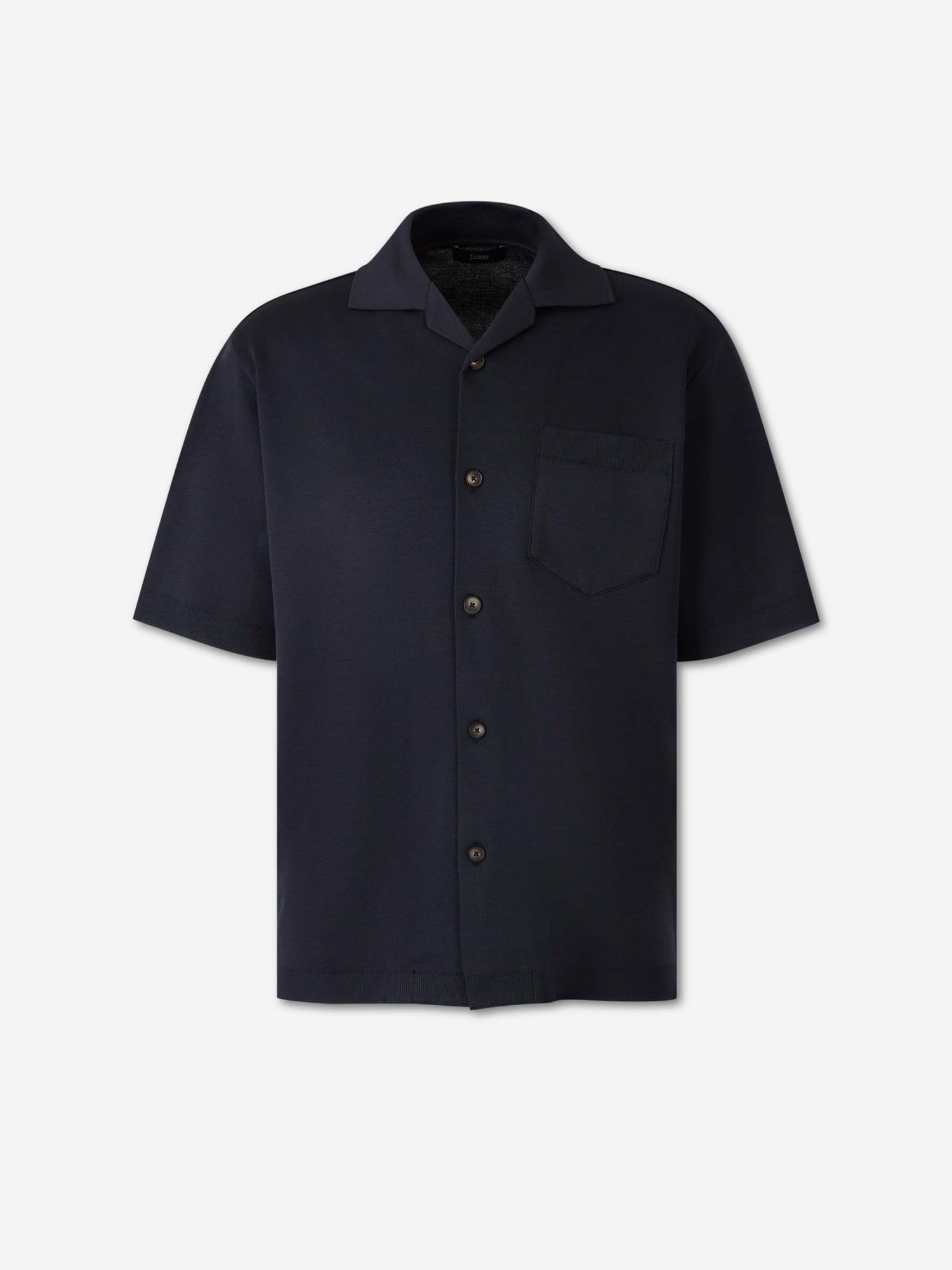 Herno Hombre Barcelona Camisa Punto color Azul Noche sku 555-000004 01 - Foto 1