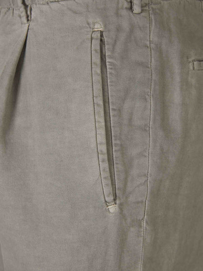 Outlet online Incotex Hombre Pantalones Formales Tapered Fit color Gris Piedra sku 521-002976 01 - Foto 3