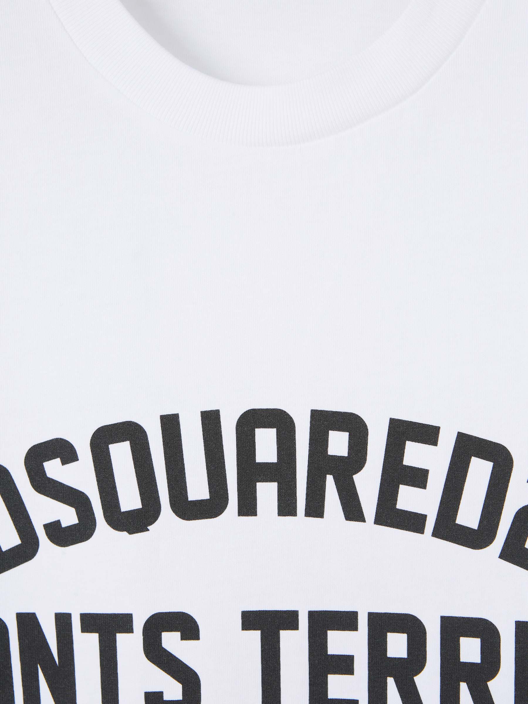 Outlet online Dsquared2 Hombre Camiseta Cool Logo color Blanco sku 553-003814 01 - Foto 3