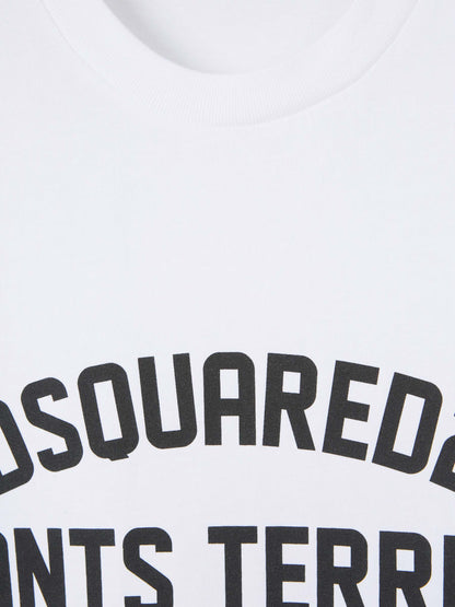 Outlet online Dsquared2 Hombre Camiseta Cool Logo color Blanco sku 553-003814 01 - Foto 3