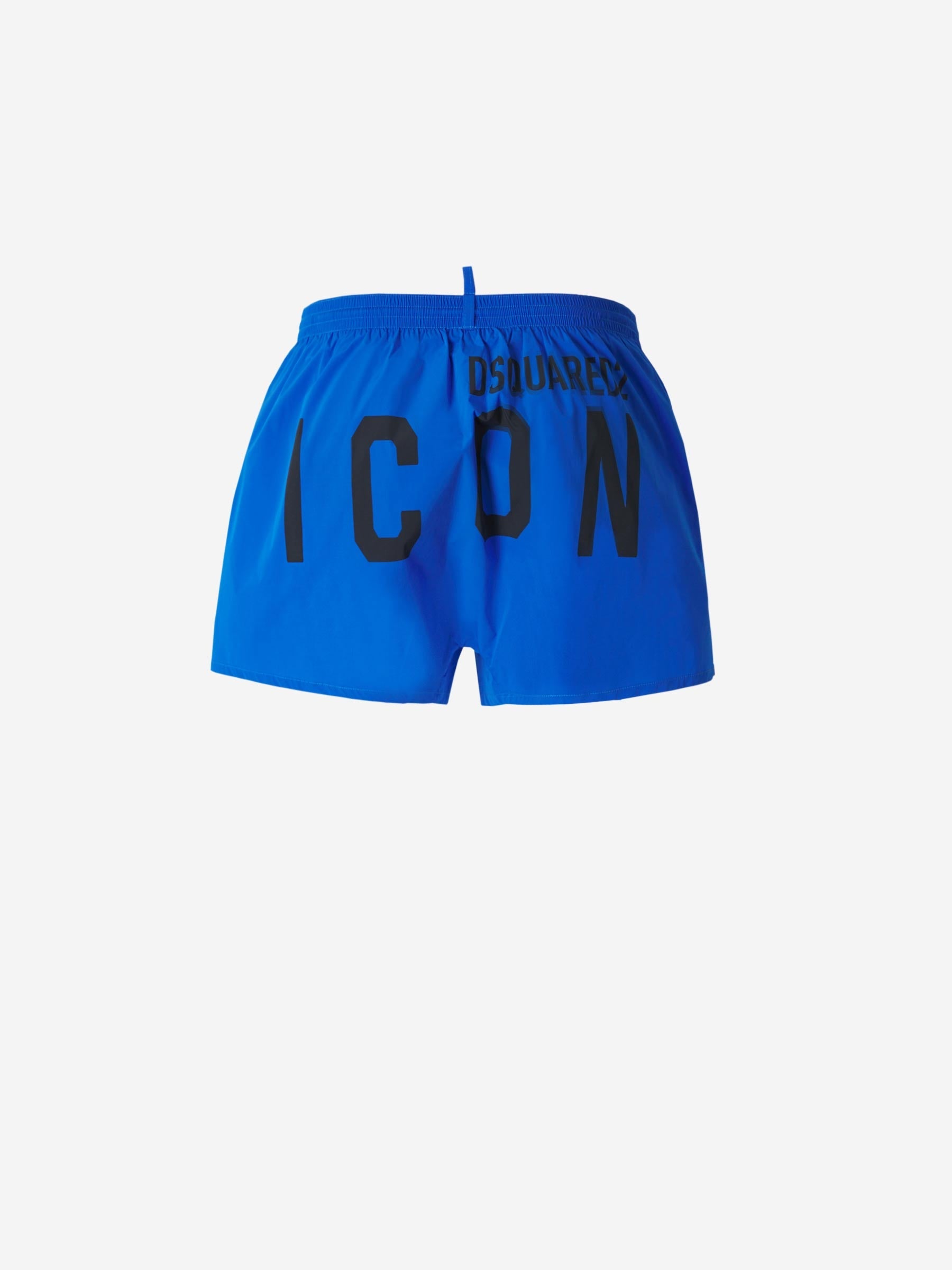 Outlet online Dsquared2 Hombre Bañador Logo color Verde Oscuro sku 561-001084 04 - Foto 2