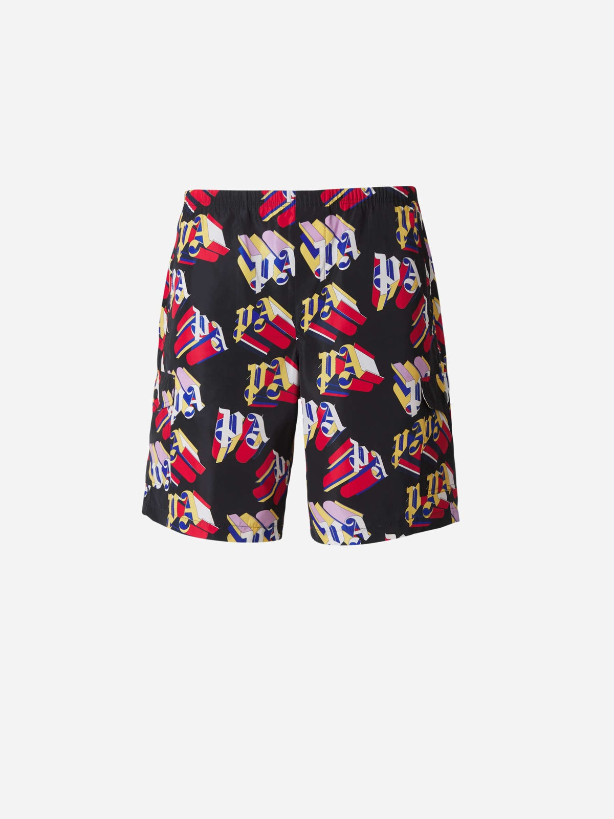Outlet online Palm Angels Hombre Bañador 3D Logo color Negro sku 561-001149 02 - Foto 3