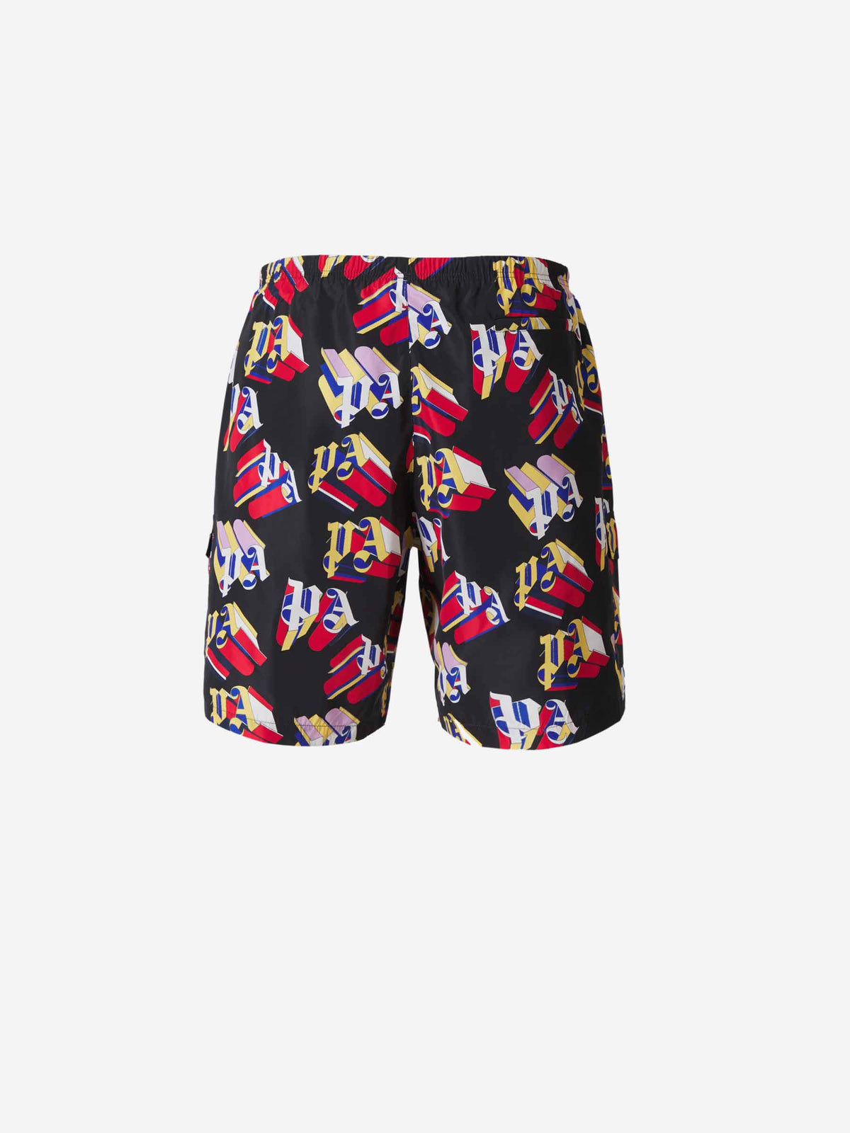 Outlet online Palm Angels Hombre Bañador 3D Logo color Negro sku 561-001149 02 - Foto 6