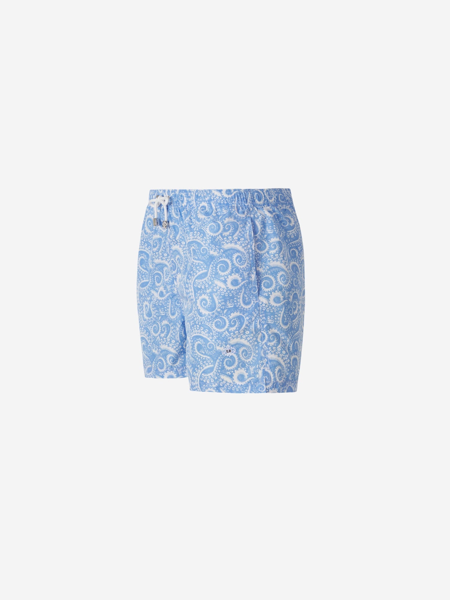 Outlet online Borrelli Hombre Bañador Motivo Paisley color Azul Noche sku 561-001187 03 - Foto 3