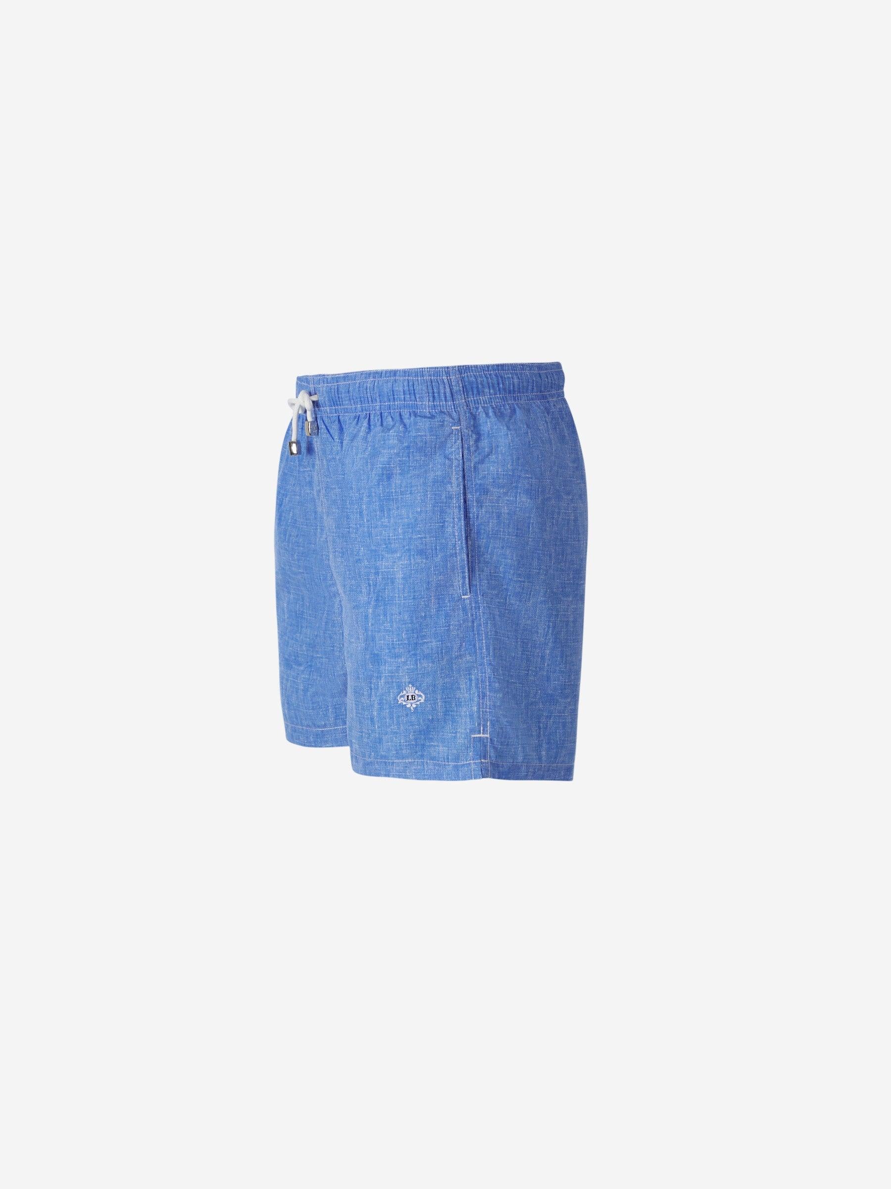 Borrelli Bañador Técnico Logo color Azul Cobalto sku 561-001188 01 - Foto 2