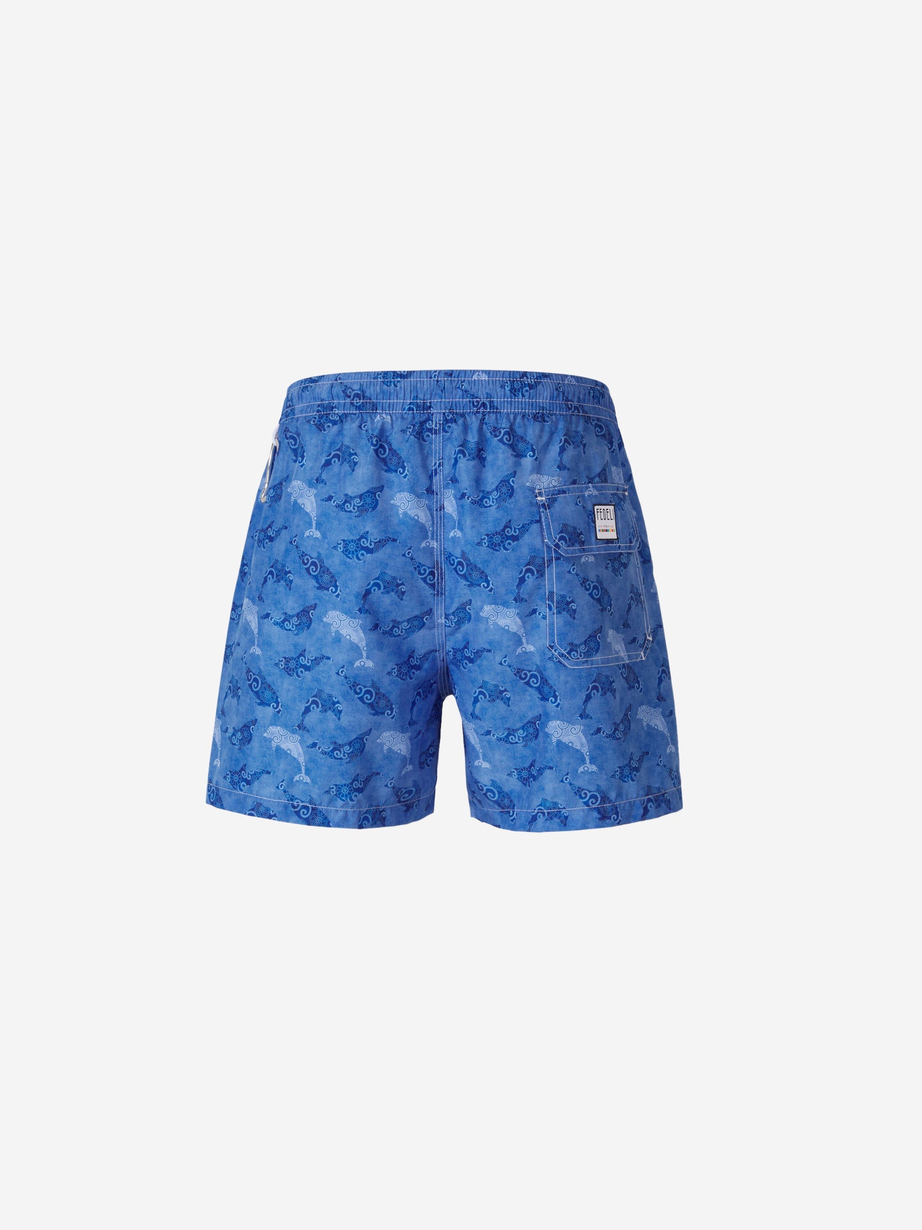 Outlet online Fedeli Hombre Bañador Motivo Animal color Rojo sku 561-001190 01 - Foto 6