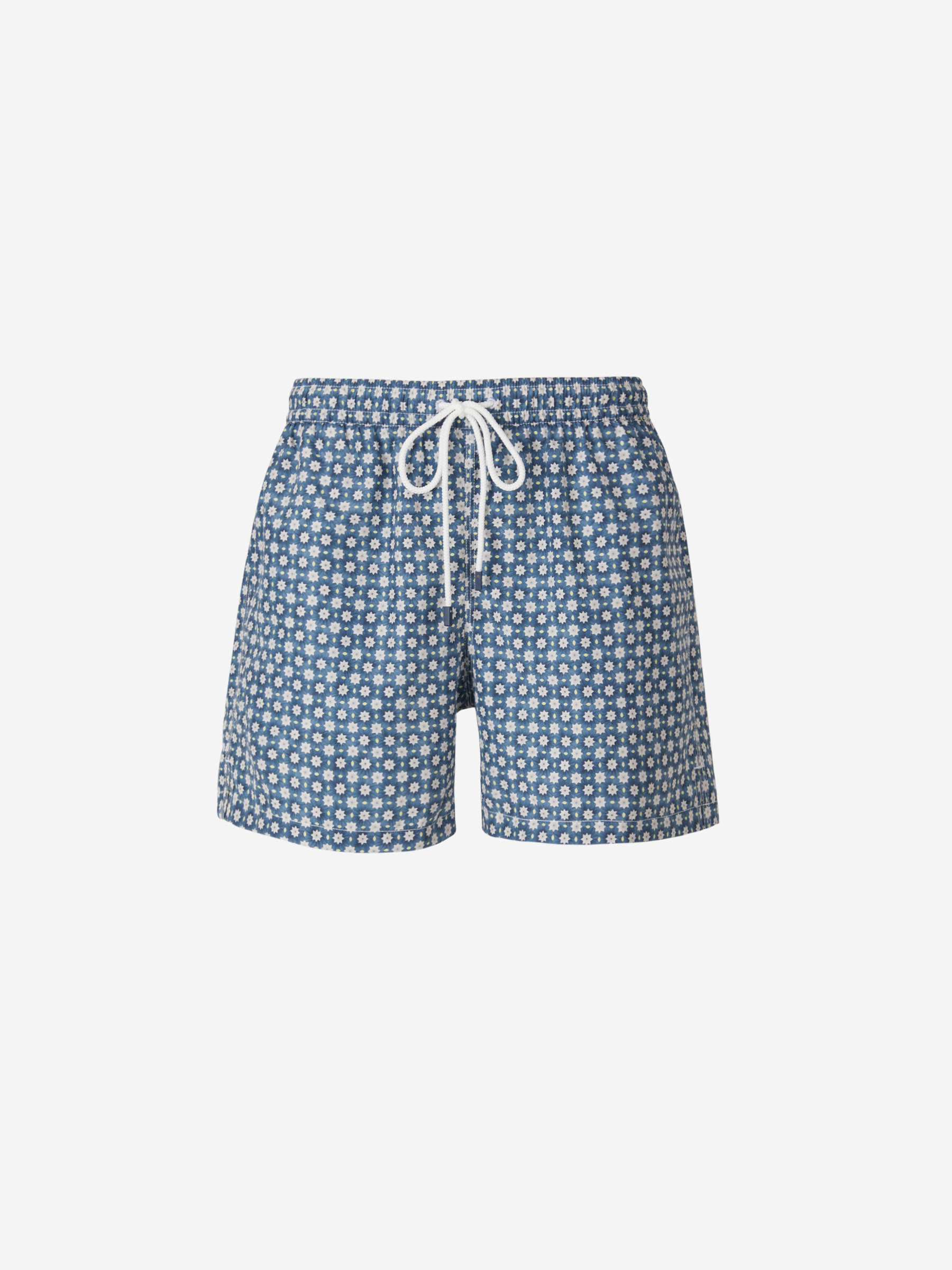 Outlet online Fedeli Hombre Bañador Motivo Floral color Azul Cobalto sku 561-001192 02 - Foto 5