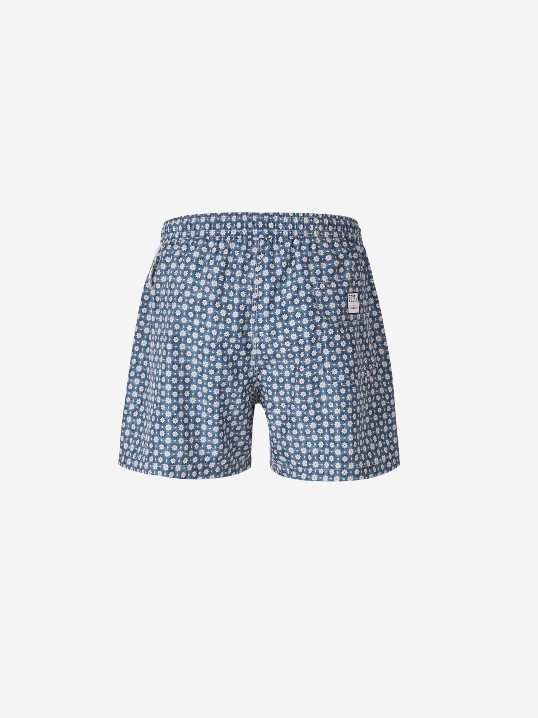 Outlet online Fedeli Hombre Bañador Motivo Floral color Azul Cobalto sku 561-001192 02 - Foto 6