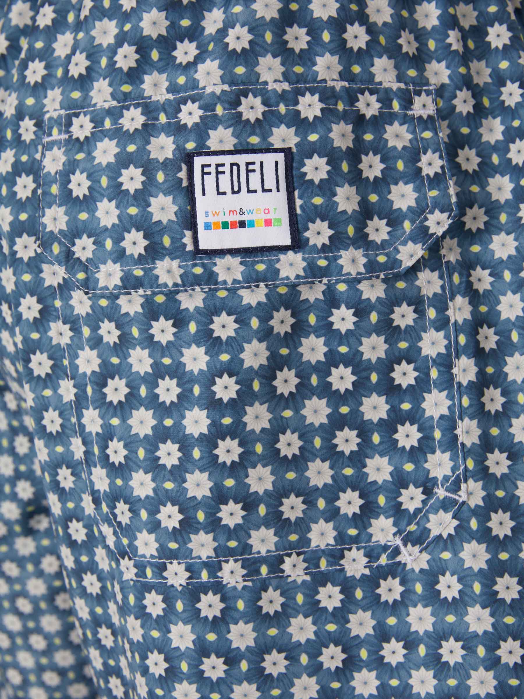 Outlet online Fedeli Hombre Bañador Motivo Floral color Verde Oscuro sku 561-001192 03 - Foto 7