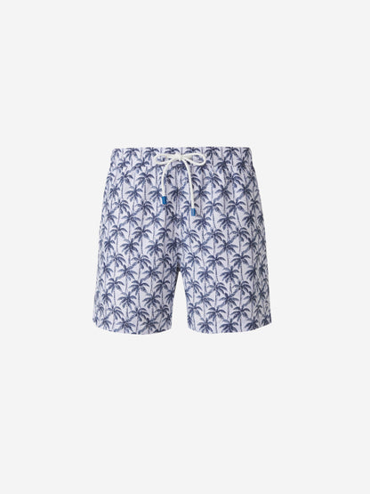 Outlet online Santa Eulalia Hombre Bañador Naútico Motivo Palmeras color Azul Noche sku 561-001205 01 - Foto 1