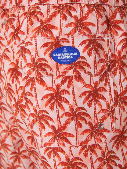 Outlet online Santa Eulalia Hombre Bañador Naútico Motivo Palmeras color Azul Noche sku 561-001205 01 - Foto 9