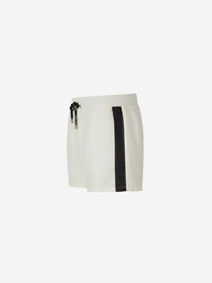 Balmain Bañador Detalle Franjas color Blanco sku 561-001246 02 - Foto 2
