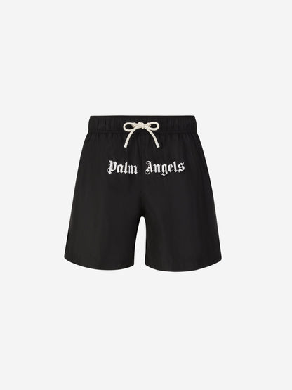 Outlet online Palm Angels Hombre Bañador Logo Estampado color Fucsia sku 561-001264 02 - Foto 1