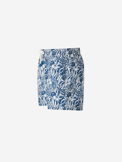 Outlet online Santa Eulalia Hombre Bañador Motivo Floral color Azul sku 561-001340 01 - Foto 2