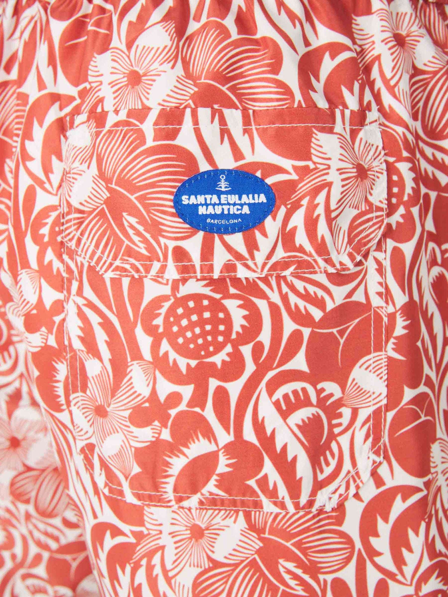 Outlet online Santa Eulalia Hombre Bañador Motivo Floral color Rojo sku 561-001340 02 - Foto 5
