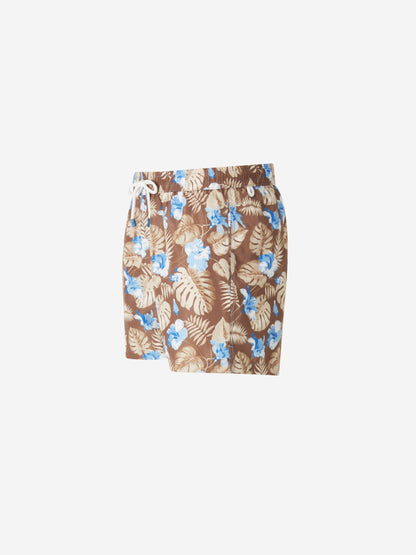 Outlet online Santa Eulalia Hombre Bañador Motivo Floral color Caramelo sku 561-001341 02 - Foto 2